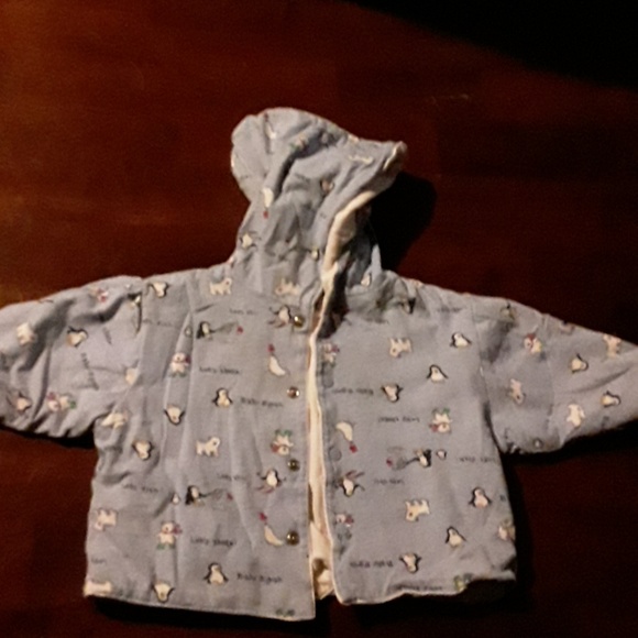 Baby B'gosh Other - Baby B'gosh  Light Baby blue  Lined Jacket with Ho